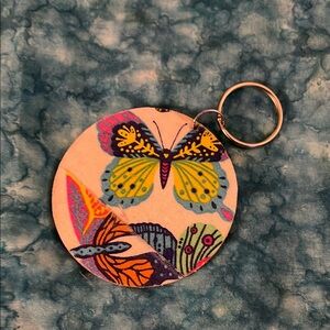 Colorful Butterfly Keychain